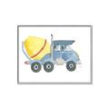 Picture of Blue Mixer _GroupedProduct_Rectangle_Landscape_Mini_ _GroupedProduct_Rectangle_Landscape_Canvas_Framed_