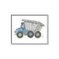 Picture of Blue Dump T _GroupedProduct_Rectangle_Landscape_Mini_ _GroupedProduct_Rectangle_Landscape_Canvas_Framed_