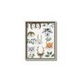 Picture of Safari Heads II (make bkg white) _GroupedProduct_Rectangle_Portrait_Mini_ _GroupedProduct_Rectangle_Portrait_Canvas_Framed_