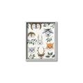 Picture of Safari Heads II (make bkg white) _GroupedProduct_Rectangle_Portrait_Mini_ _GroupedProduct_Rectangle_Portrait_Canvas_Framed_