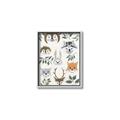 Picture of Safari Heads II (make bkg white) _GroupedProduct_Rectangle_Portrait_Mini_ _GroupedProduct_Rectangle_Portrait_Canvas_Framed_