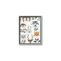 Picture of Safari Heads II (make bkg white) _GroupedProduct_Rectangle_Portrait_Mini_ _GroupedProduct_Rectangle_Portrait_Canvas_Framed_