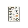 Picture of Safari Heads II (make bkg white) _GroupedProduct_Rectangle_Portrait_Mini_ _GroupedProduct_Rectangle_Portrait_Canvas_Framed_