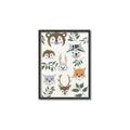Picture of Safari Heads II (make bkg white) _GroupedProduct_Rectangle_Portrait_Mini_ _GroupedProduct_Rectangle_Portrait_Canvas_Framed_