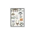 Picture of Safari Heads II (make bkg white) _GroupedProduct_Rectangle_Portrait_Mini_ _GroupedProduct_Rectangle_Portrait_Canvas_Framed_
