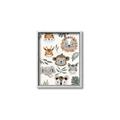 Picture of Safari Heads I (make bkg white) _GroupedProduct_Rectangle_Portrait_Mini_ _GroupedProduct_Rectangle_Portrait_Canvas_Framed_