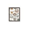Picture of Safari Heads I (make bkg white) _GroupedProduct_Rectangle_Portrait_Mini_ _GroupedProduct_Rectangle_Portrait_Canvas_Framed_