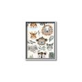 Picture of Safari Heads I (make bkg white) _GroupedProduct_Rectangle_Portrait_Mini_ _GroupedProduct_Rectangle_Portrait_Canvas_Framed_