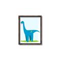 Picture of Blue  Brachiosaurus _GroupedProduct_Rectangle_Portrait_Mini_ _GroupedProduct_Rectangle_Portrait_Canvas_Framed_