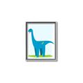 Picture of Blue  Brachiosaurus _GroupedProduct_Rectangle_Portrait_Mini_ _GroupedProduct_Rectangle_Portrait_Canvas_Framed_