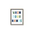 Picture of Brush your teeth multi Colour I _GroupedProduct_Rectangle_Portrait_Mini_ _GroupedProduct_Rectangle_Portrait_Canvas_Framed_