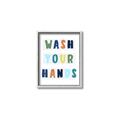 Picture of Brush your teeth multi Colour I _GroupedProduct_Rectangle_Portrait_Mini_ _GroupedProduct_Rectangle_Portrait_Canvas_Framed_