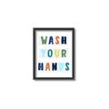 Picture of Brush your teeth multi Colour I _GroupedProduct_Rectangle_Portrait_Mini_ _GroupedProduct_Rectangle_Portrait_Canvas_Framed_