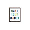 Picture of Brush your teeth multi Colour I _GroupedProduct_Rectangle_Portrait_Mini_ _GroupedProduct_Rectangle_Portrait_Canvas_Framed_