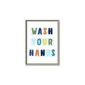 Picture of Brush your teeth multi Colour I _GroupedProduct_Rectangle_Portrait_Mini_ _GroupedProduct_Rectangle_Portrait_Canvas_Framed_