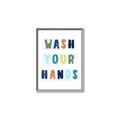 Picture of Brush your teeth multi Colour I _GroupedProduct_Rectangle_Portrait_Mini_ _GroupedProduct_Rectangle_Portrait_Canvas_Framed_