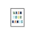 Picture of Brush your teeth multi Colour I _GroupedProduct_Rectangle_Portrait_Mini_ _GroupedProduct_Rectangle_Portrait_Canvas_Framed_