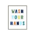 Picture of Brush your teeth multi Colour I _GroupedProduct_Rectangle_Portrait_Mini_ _GroupedProduct_Rectangle_Portrait_Canvas_Framed_