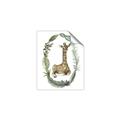 Picture of Palm Wreath Giraffe _GroupedProduct_Rectangle_Portrait_Mini_ _GroupedProduct_Rectangle_Portrait_Unframed_Print_Only_
