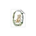 Picture of Palm Wreath Cub _GroupedProduct_Rectangle_Portrait_Mini_ _GroupedProduct_Rectangle_Portrait_Unframed_Print_Only_