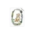 Picture of Palm Wreath Cub _GroupedProduct_Rectangle_Portrait_Mini_ _GroupedProduct_Rectangle_Portrait_Unframed_Print_Only_