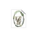 Picture of Elephant Palm Wreath _GroupedProduct_Rectangle_Portrait_Mini_ _GroupedProduct_Rectangle_Portrait_Unframed_Print_Only_