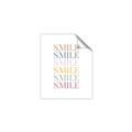 Picture of Smile _GroupedProduct_Rectangle_Portrait_Mini_ _GroupedProduct_Rectangle_Portrait_Unframed_Print_Only_