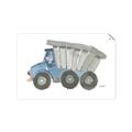Picture of Blue Dump T _GroupedProduct_Rectangle_Landscape_Mini_ _GroupedProduct_Rectangle_Landscape_Unframed_Print_Only_