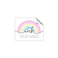 Picture of Wash your hands pastel  _GroupedProduct_Rectangle_Landscape_Mini_ _GroupedProduct_Rectangle_Landscape_Unframed_Print_Only_