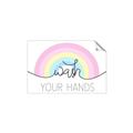 Picture of Wash your hands pastel  _GroupedProduct_Rectangle_Landscape_Mini_ _GroupedProduct_Rectangle_Landscape_Unframed_Print_Only_