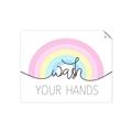 Picture of Wash your hands pastel  _GroupedProduct_Rectangle_Landscape_Mini_ _GroupedProduct_Rectangle_Landscape_Unframed_Print_Only_