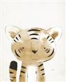 Picture of Timid Tiger  _GroupedProduct_Rectangle_Portrait_Mini_ _GroupedProduct_Rectangle_Portrait_Unframed_Print_Only_