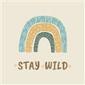Picture of Stay Wild _GroupedProduct_Square_Mini_ _GroupedProduct_Square_Unframed_Print_Only_