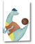 Picture of Dino Playing Basketball