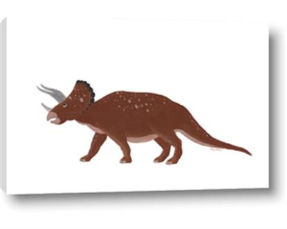 Picture of Red Triceratops
