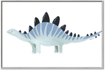 Picture of Pale Blue Stegosaurus