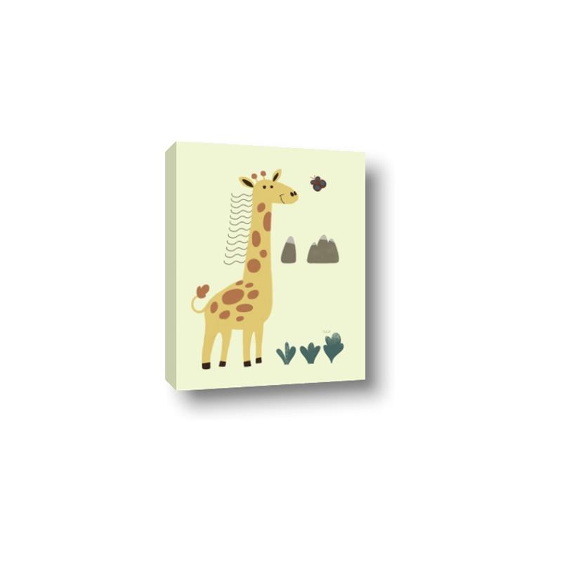 Picture of Smiling Giraffe _GroupedProduct_Rectangle_Portrait_Mini_ _GroupedProduct_Rectangle_Portrait_Canvas_
