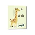 Picture of Smiling Giraffe _GroupedProduct_Rectangle_Portrait_Mini_ _GroupedProduct_Rectangle_Portrait_Canvas_