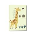 Picture of Smiling Giraffe _GroupedProduct_Rectangle_Portrait_Mini_ _GroupedProduct_Rectangle_Portrait_Canvas_