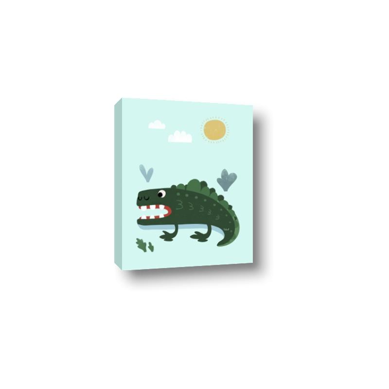 Picture of Chomping Croc _GroupedProduct_Rectangle_Portrait_Mini_ _GroupedProduct_Rectangle_Portrait_Canvas_