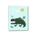 Picture of Chomping Croc _GroupedProduct_Rectangle_Portrait_Mini_ _GroupedProduct_Rectangle_Portrait_Canvas_