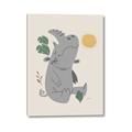 Picture of Sleepy Rhino _GroupedProduct_Rectangle_Portrait_Mini_ _GroupedProduct_Rectangle_Portrait_Canvas_