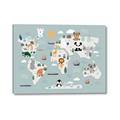 Picture of Animal Map  _GroupedProduct_Rectangle_Landscape_Mini_ _GroupedProduct_Rectangle_Landscape_Canvas_