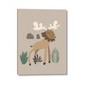 Picture of Moose in the woods _GroupedProduct_Rectangle_Portrait_Mini_ _GroupedProduct_Rectangle_Portrait_Canvas_