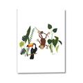 Picture of Hanging in the rainforest I _GroupedProduct_Rectangle_Portrait_Mini_ _GroupedProduct_Rectangle_Portrait_Canvas_