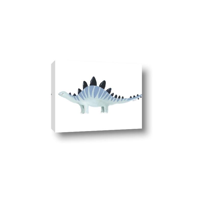 Picture of Pale Blue Stegosaurus _GroupedProduct_Rectangle_Landscape_Mini_ _GroupedProduct_Rectangle_Landscape_Canvas_