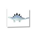 Picture of Pale Blue Stegosaurus _GroupedProduct_Rectangle_Landscape_Mini_ _GroupedProduct_Rectangle_Landscape_Canvas_
