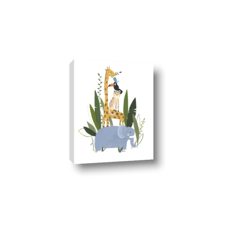 Picture of Stacked Friends II _GroupedProduct_Rectangle_Portrait_Mini_ _GroupedProduct_Rectangle_Portrait_Canvas_