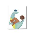 Picture of Dino Playing Basketball _GroupedProduct_Rectangle_Portrait_Mini_ _GroupedProduct_Rectangle_Portrait_Canvas_