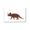 Picture of Red Triceratops  _GroupedProduct_Rectangle_Landscape_Mini_ _GroupedProduct_Rectangle_Landscape_Canvas_